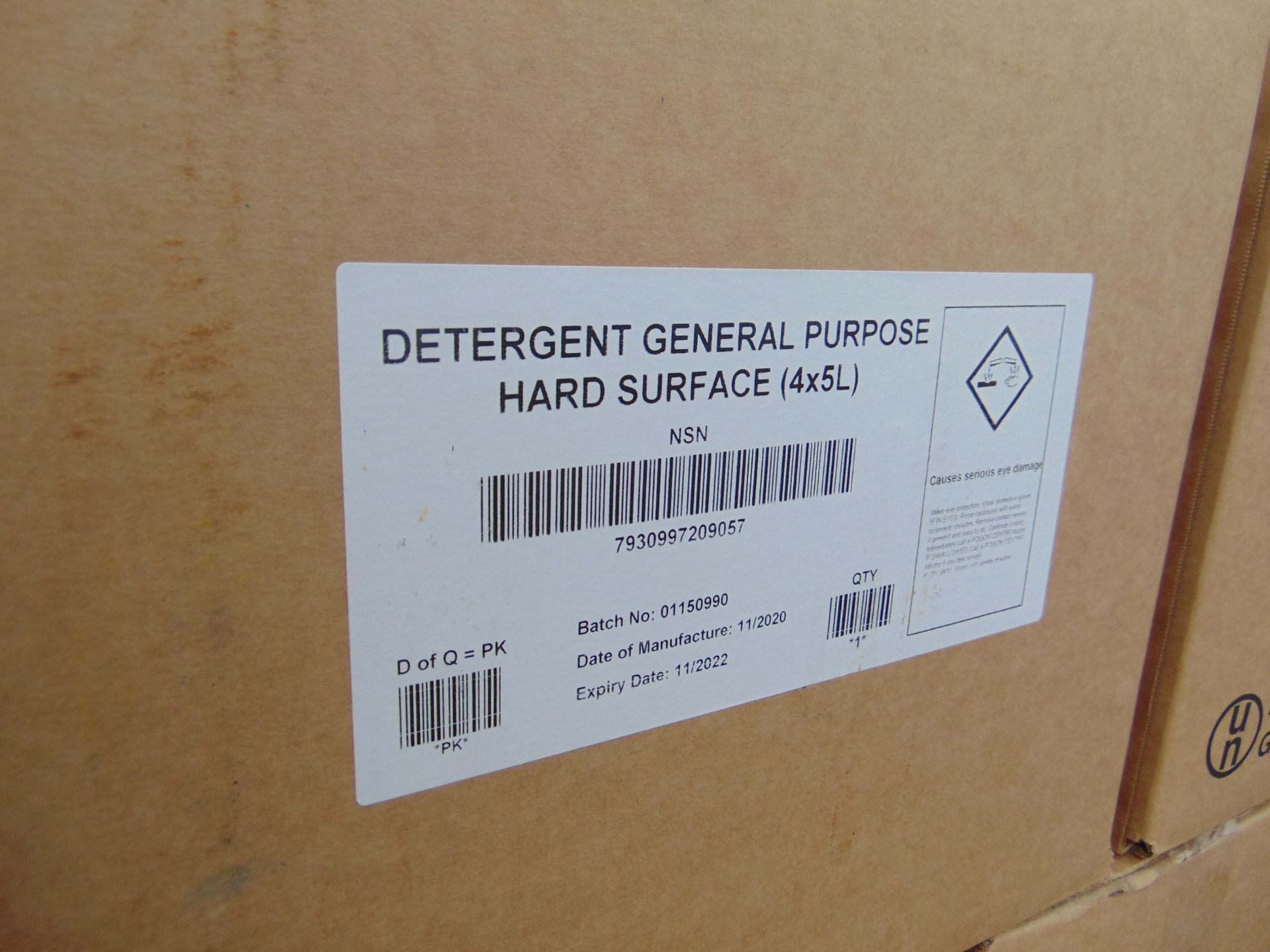 40x 5 Litre Drums of Cleenol Detergent General Purpose Hard Surface Cleaner - Image 4 of 4