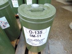 1x 25 litre Drums of OM-11 Aerospace Spec General Purpose Oil