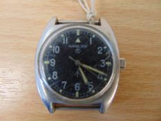 Rare Hamilton W10 Machanical Service Watch Nato Marks, Date 1973