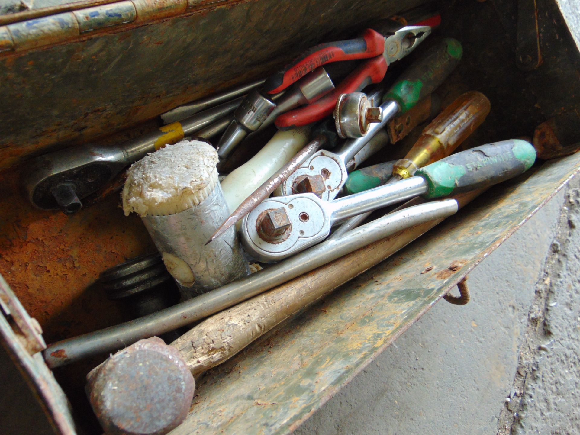 Heavy Duty Tool Box C/W Assorted Tools - Image 3 of 4