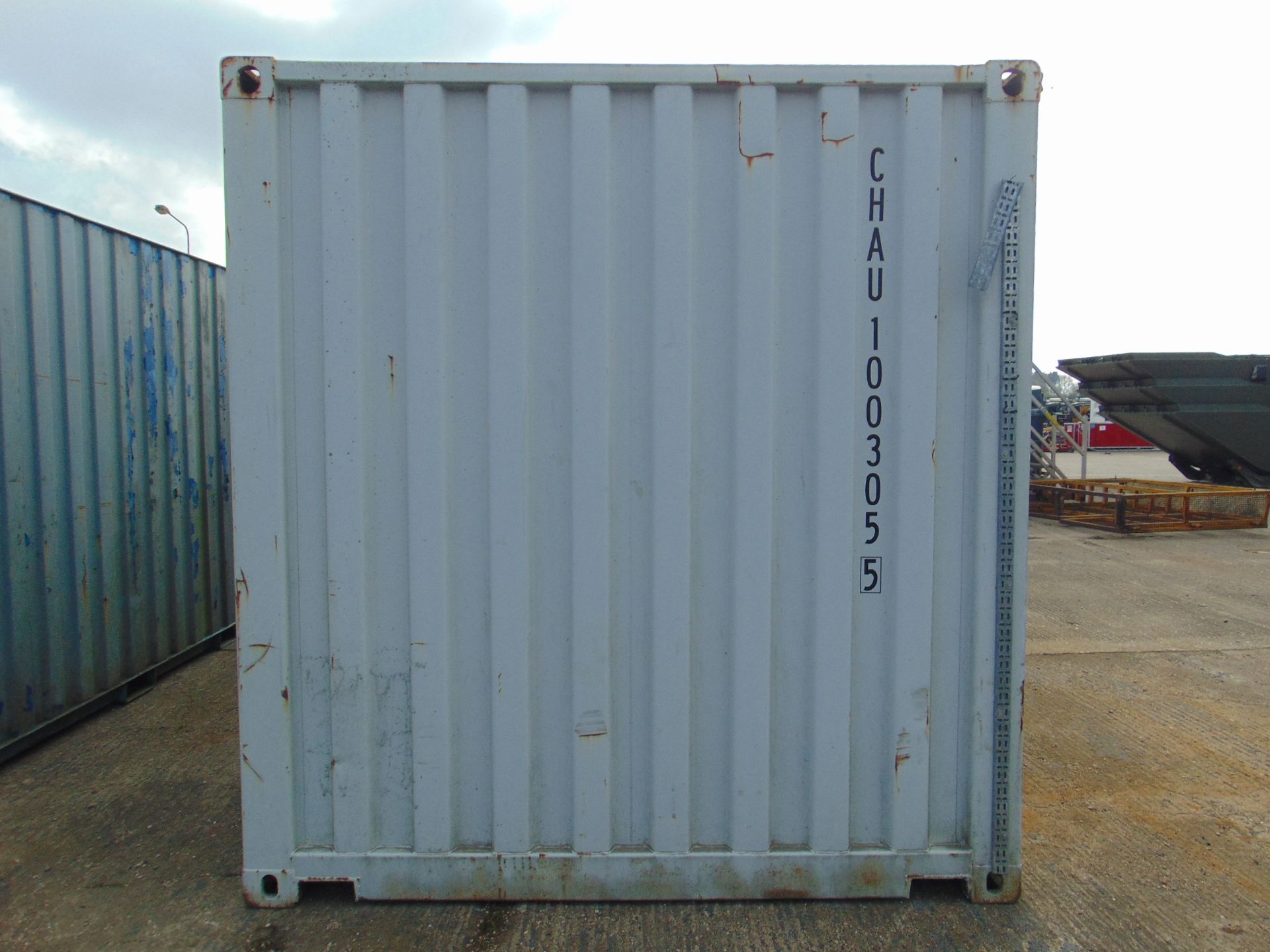 Secure Storage 20ft Shipping Container C/W Electrics, Lights, Forklift Pockets etc - Image 6 of 16