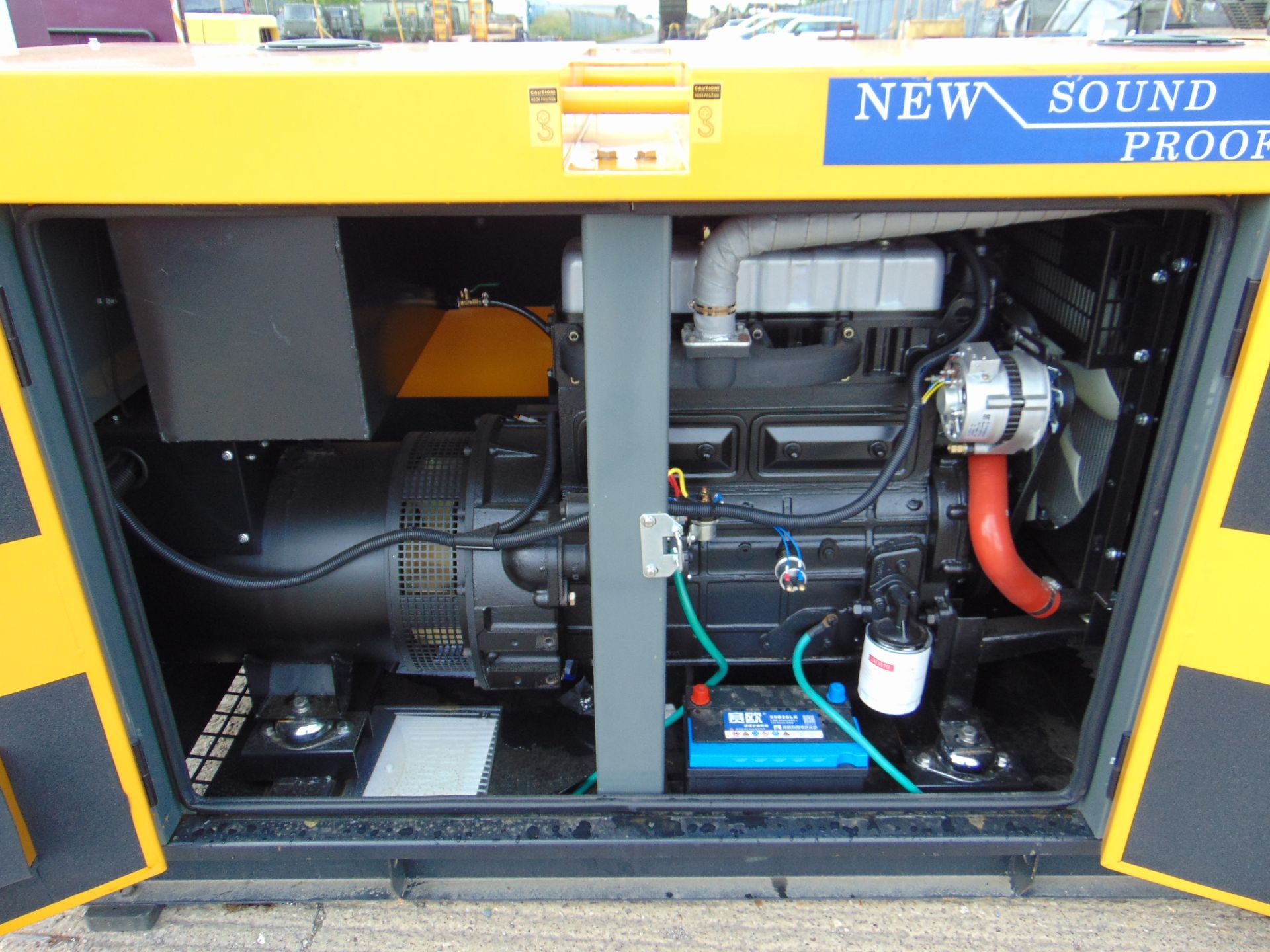 2022 UNISSUED 60 KVA 3 Phase Silent Diesel Generator Set - Image 13 of 18