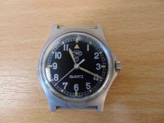 New and Unissued CWC W10 British Army Service Watch Water Resistant to 5ATM - Nato Marks Date 2006