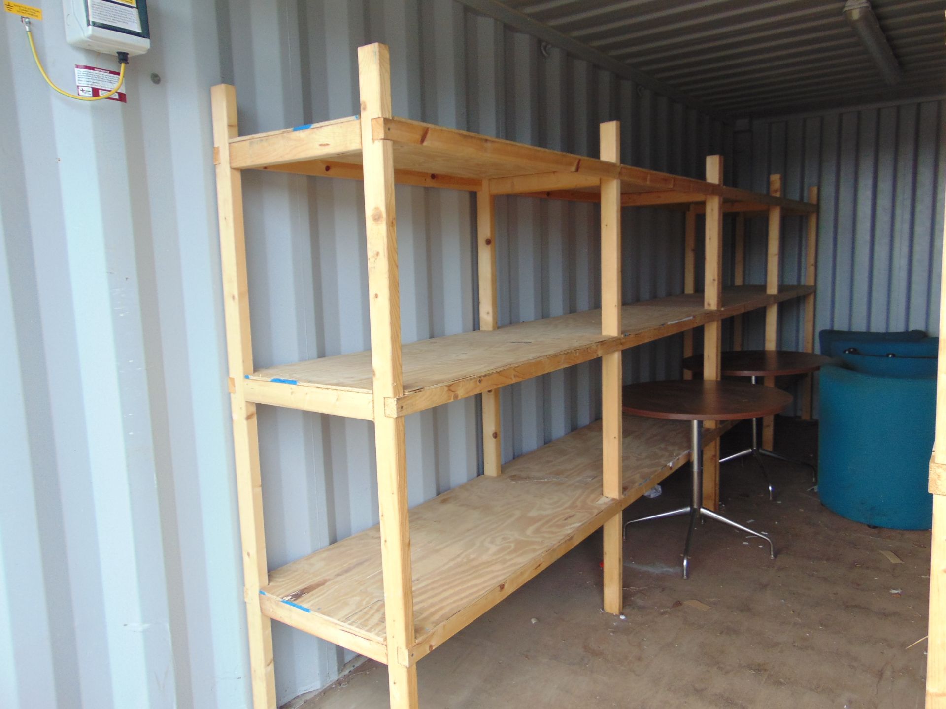 Secure Storage 20ft Shipping Container C/W Electrics, Lights, Forklift Pockets etc - Image 11 of 16