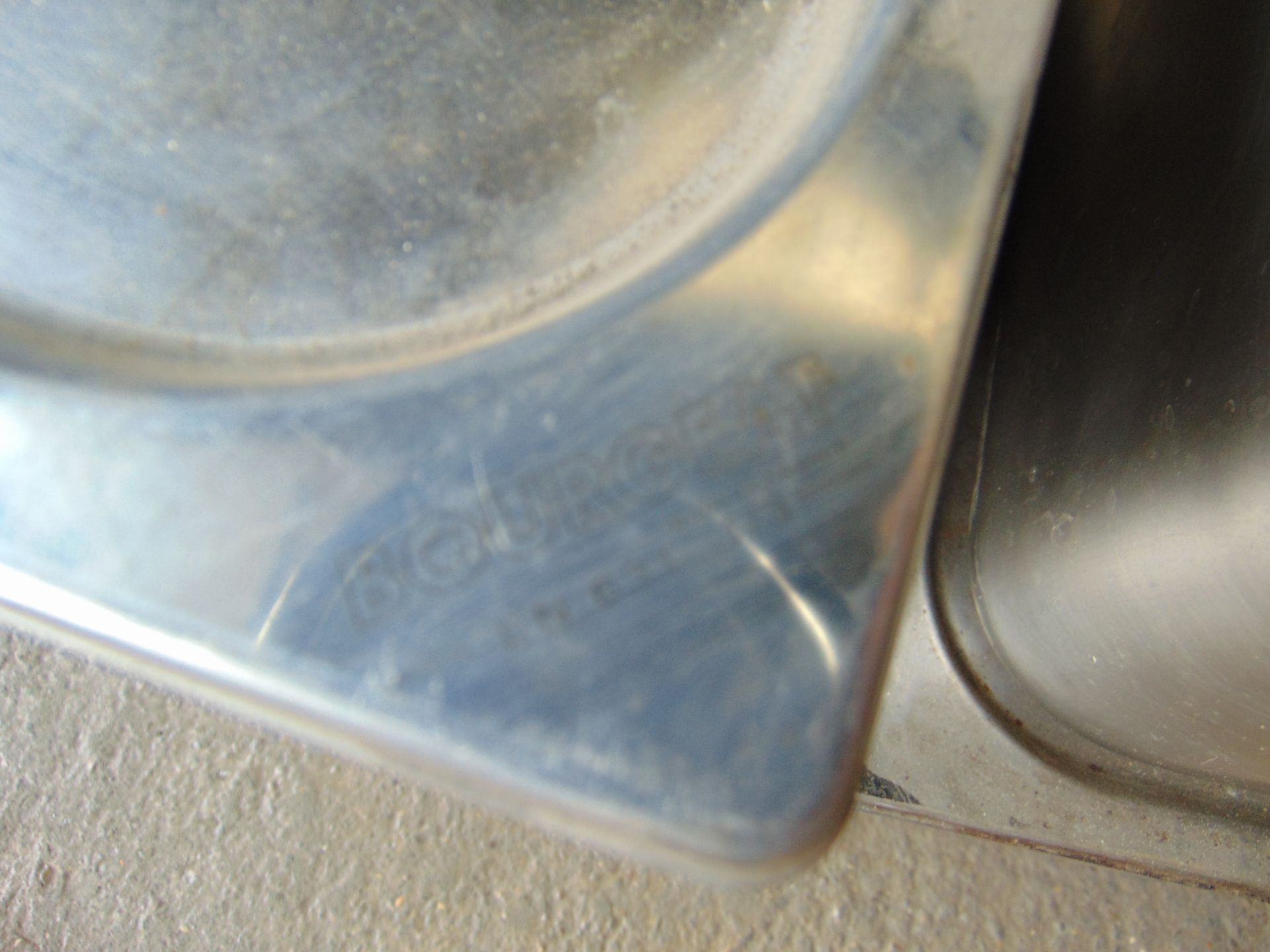 6 x Stainless Steel British Army Bourgeat Gastronorm Pans as shown - Image 4 of 4