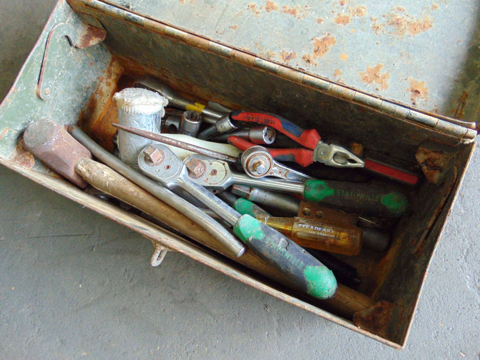 Heavy Duty Tool Box C/W Assorted Tools - Image 2 of 4