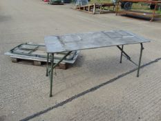 2 x Standard British Army 6 ft Folding Tables