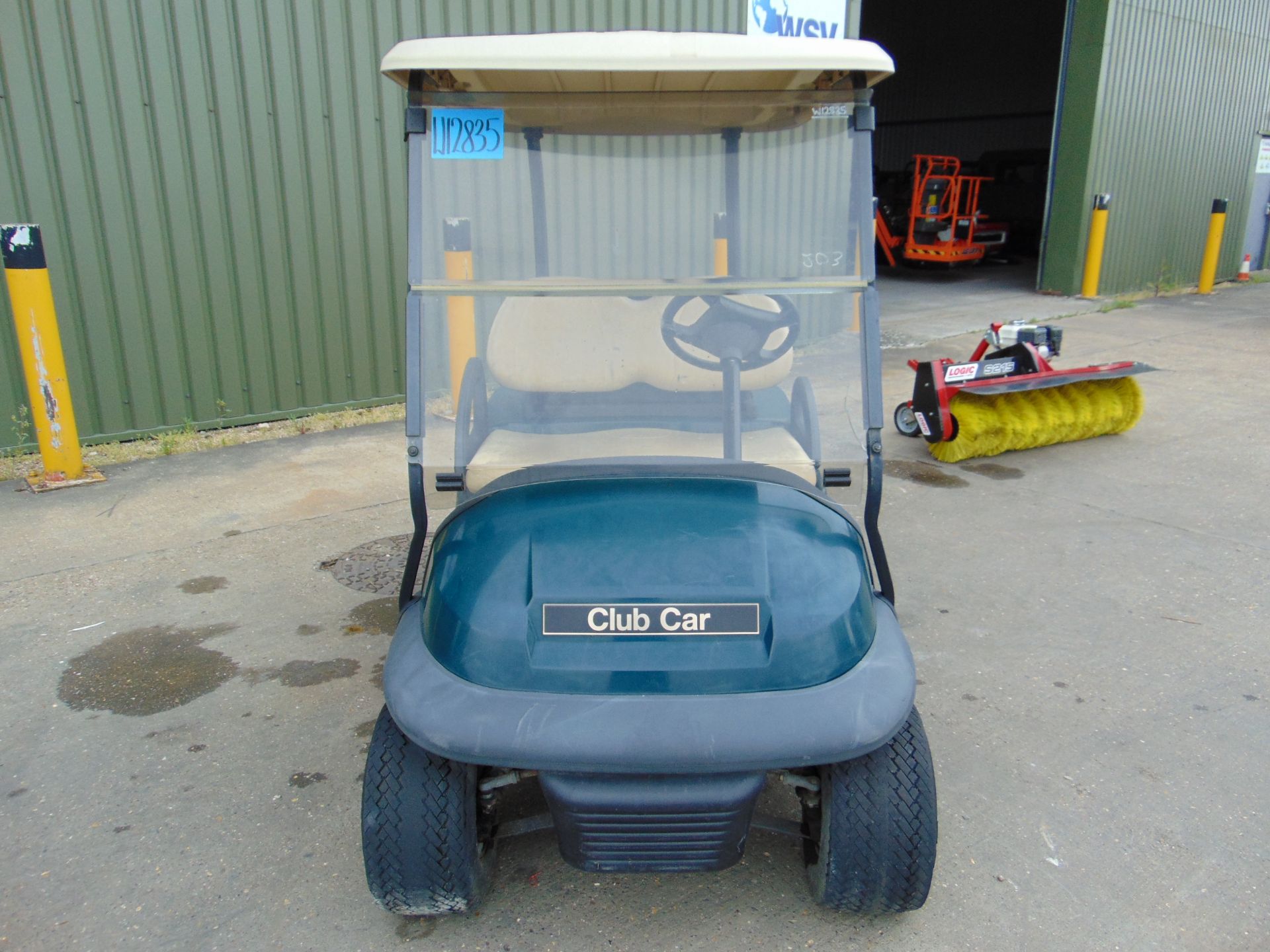 Club Car 2 Seat Electric Golf Buggy C/W Battery Charger - Image 2 of 13