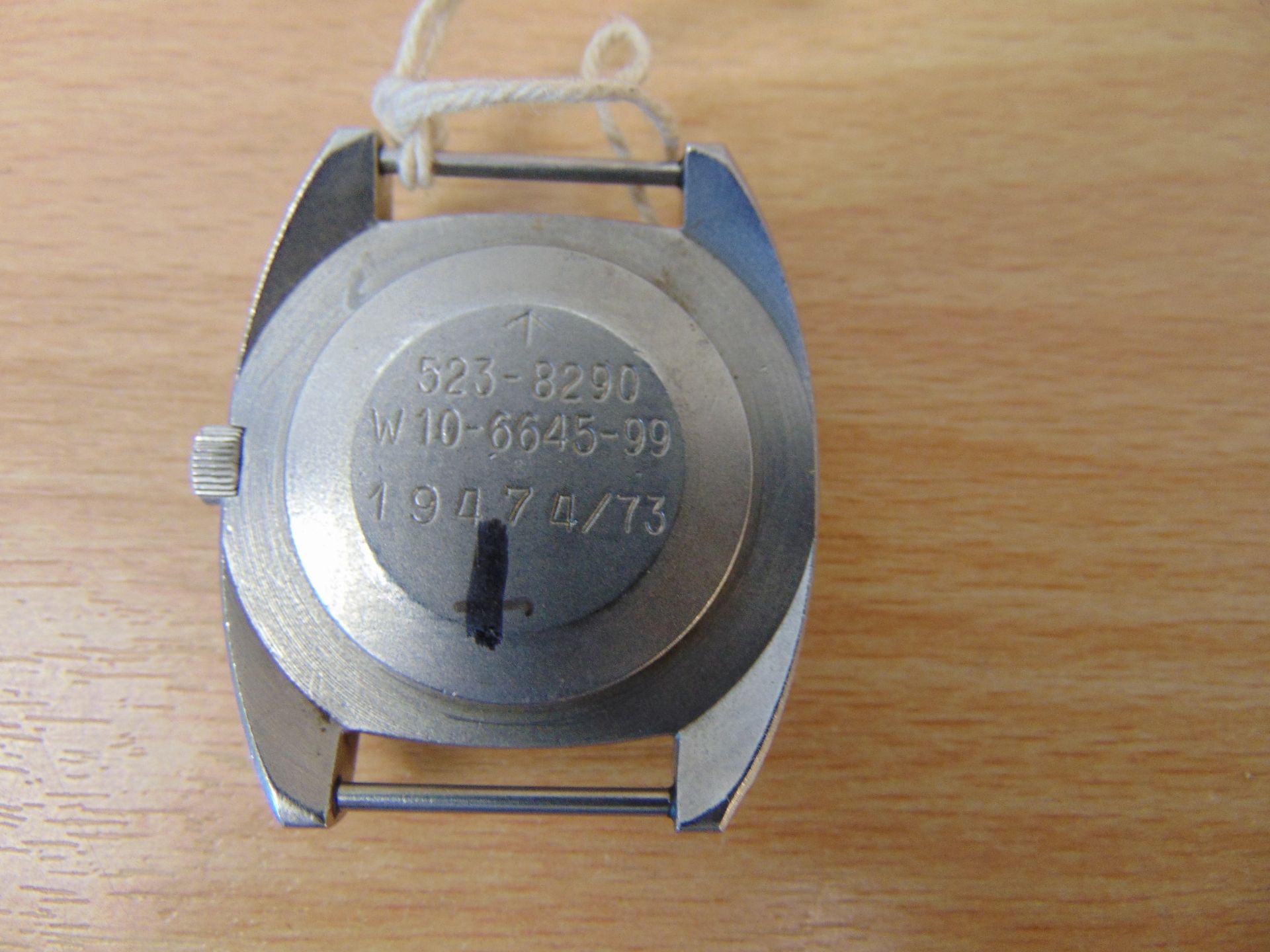 Rare Hamilton W10 Machanical Service Watch Nato Marks, Date 1973 - Image 2 of 3