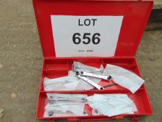 10 x Unissued Ratchet Spanners in box