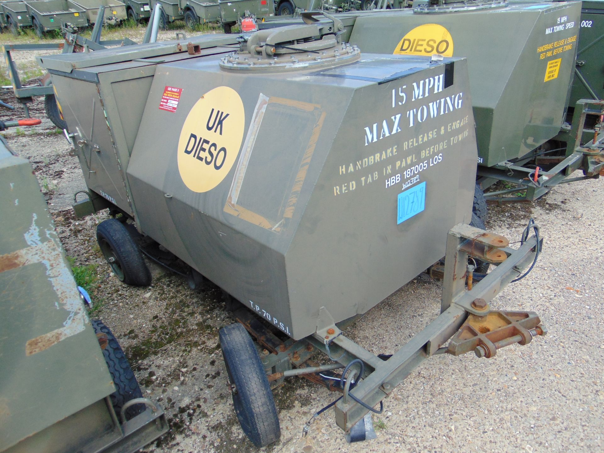 Mk4 Fuel Replenishment Trolley from RAF - Image 2 of 8