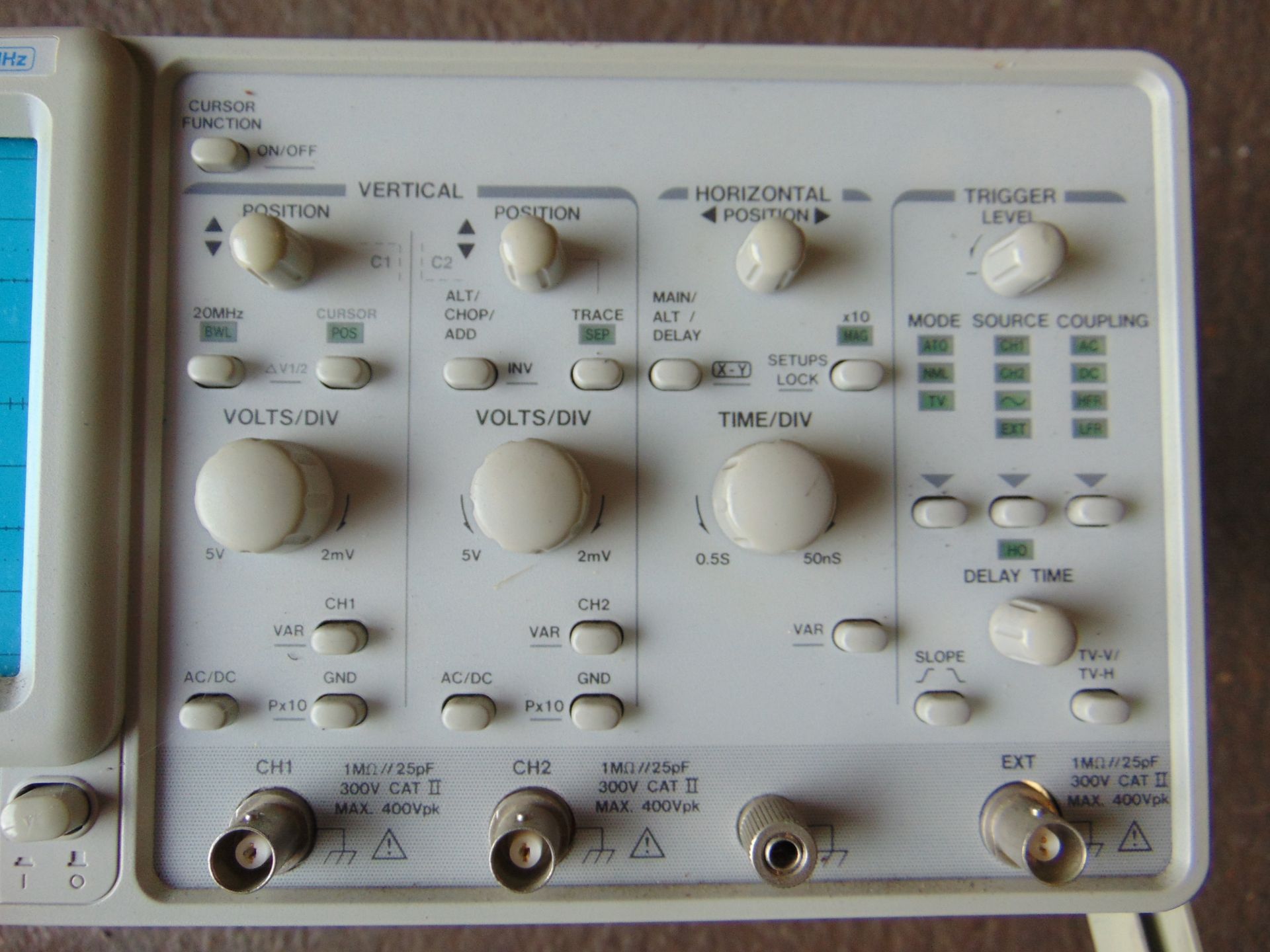 Instek Oscilloscope GOS-6112, 100MHz - Image 4 of 6