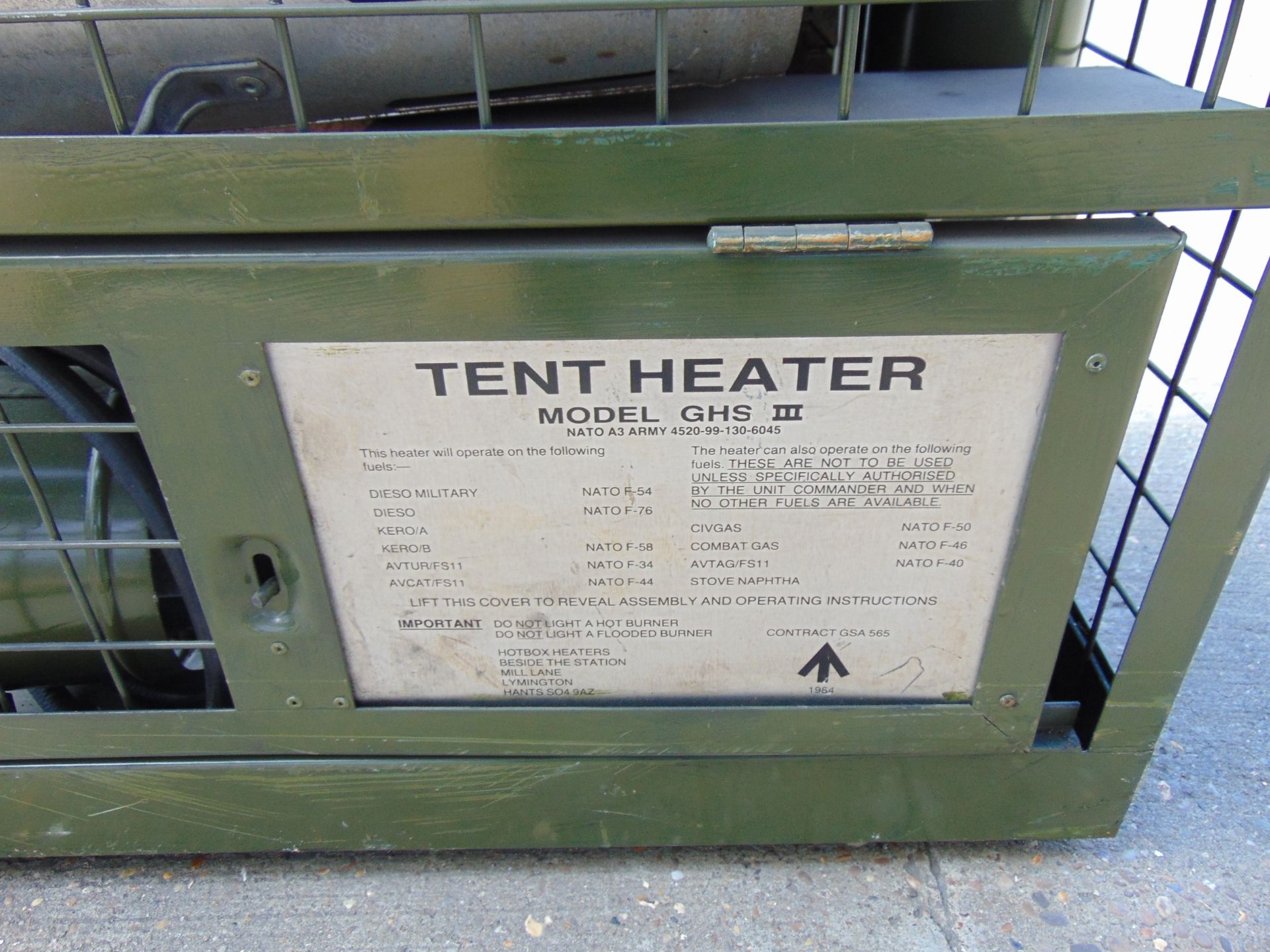 Model GHS 3 Workshop / Tent Heater Serviceable as shown - Image 3 of 4