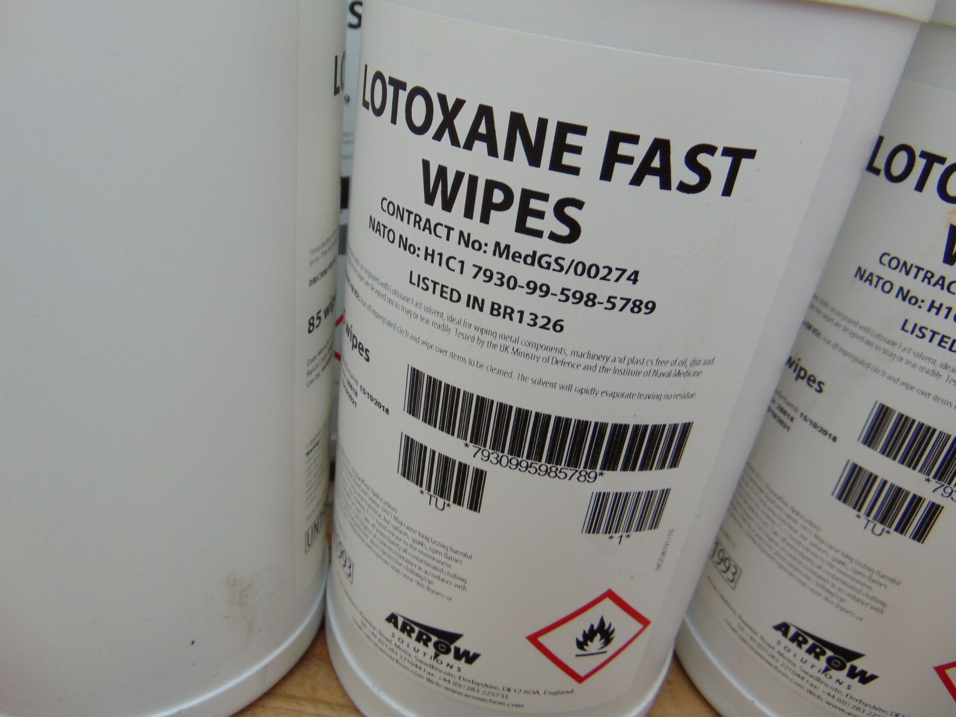 10x Unissued Lotoxane Wipes, 6x Cleenol Barrier Cream, 2x Cleenol Hand Cleaner - Image 2 of 4