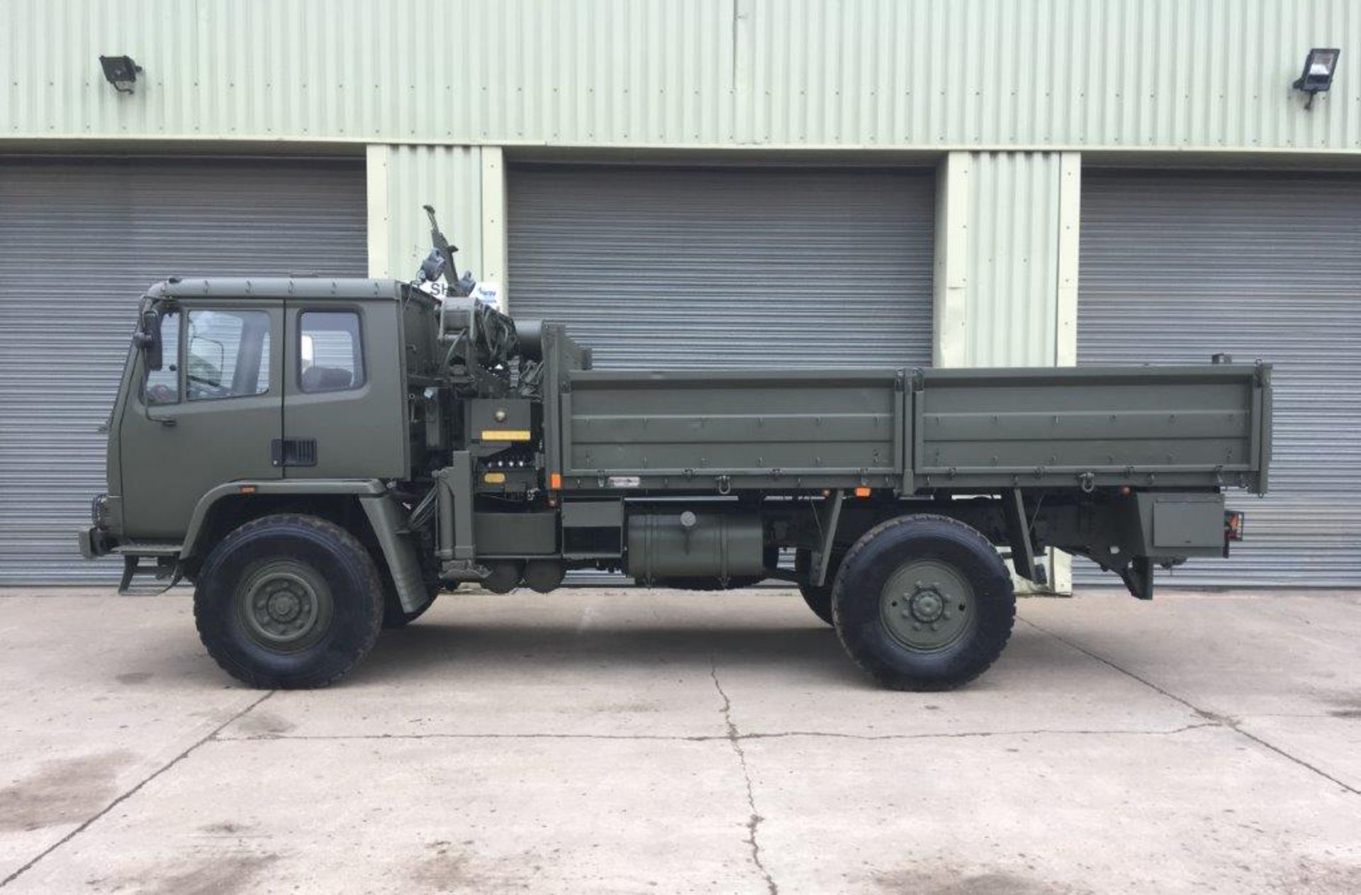 Leyland DAF 4X4 Truck complete with Atlas Crane - Image 5 of 20