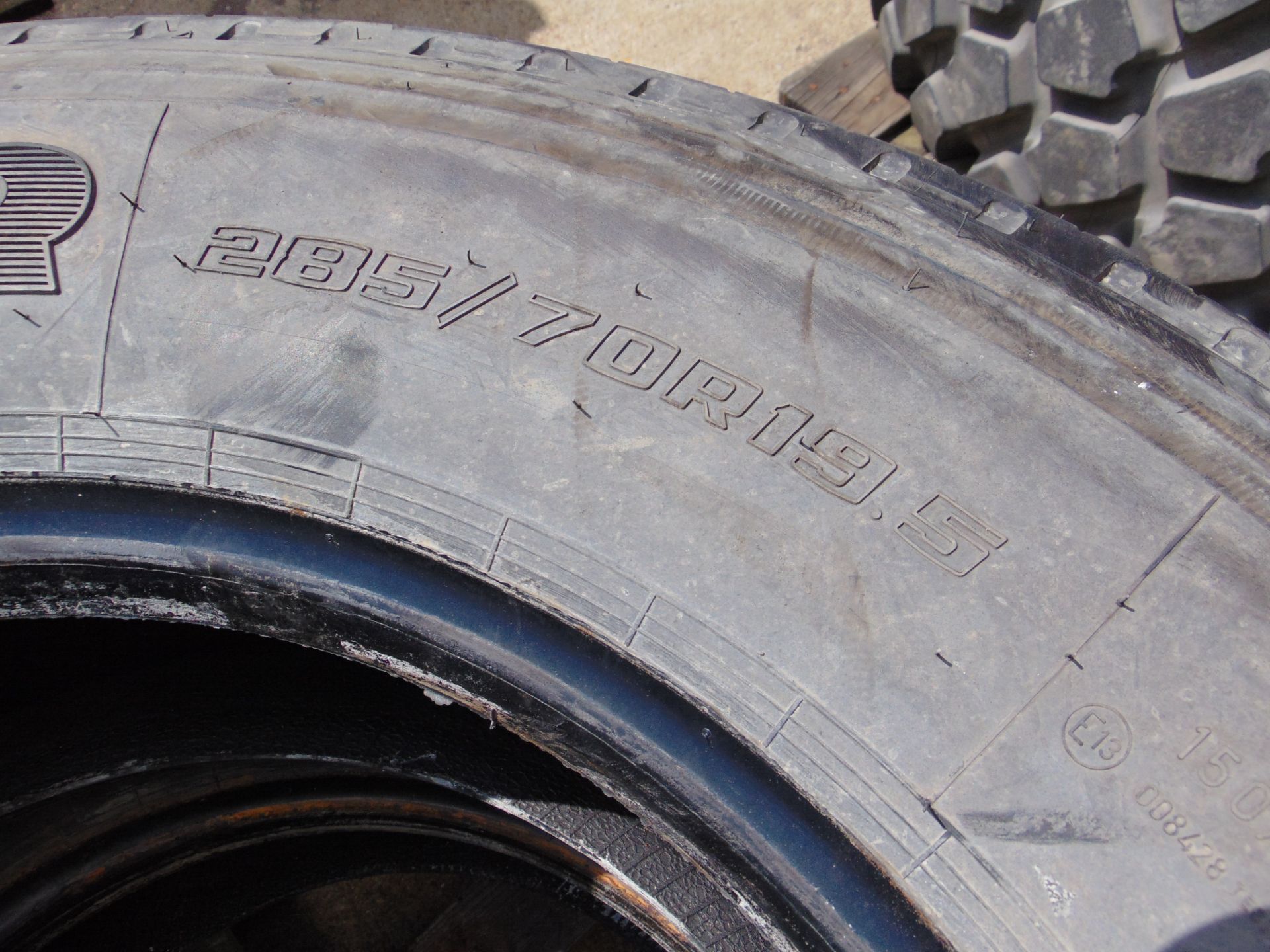 2x Goodyear Marathon LHT 285/70 R19.5 Tyres - Image 6 of 6