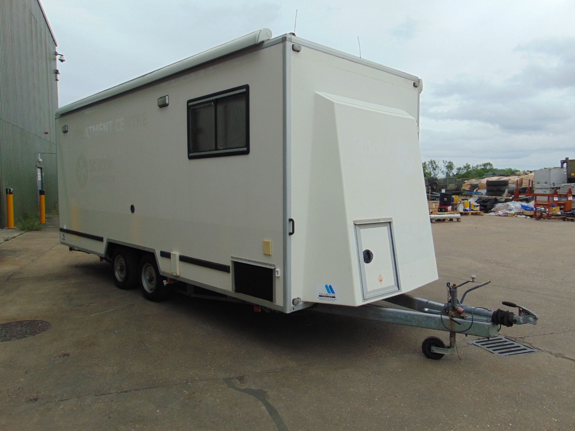 St Johns Ambulance a Marco Twin Axle Box Trailer / Welfare / Medical Treatment Unit - Image 3 of 47