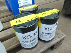 3x Unissued 3Kg Drum of XG-380 High Temperature Grease