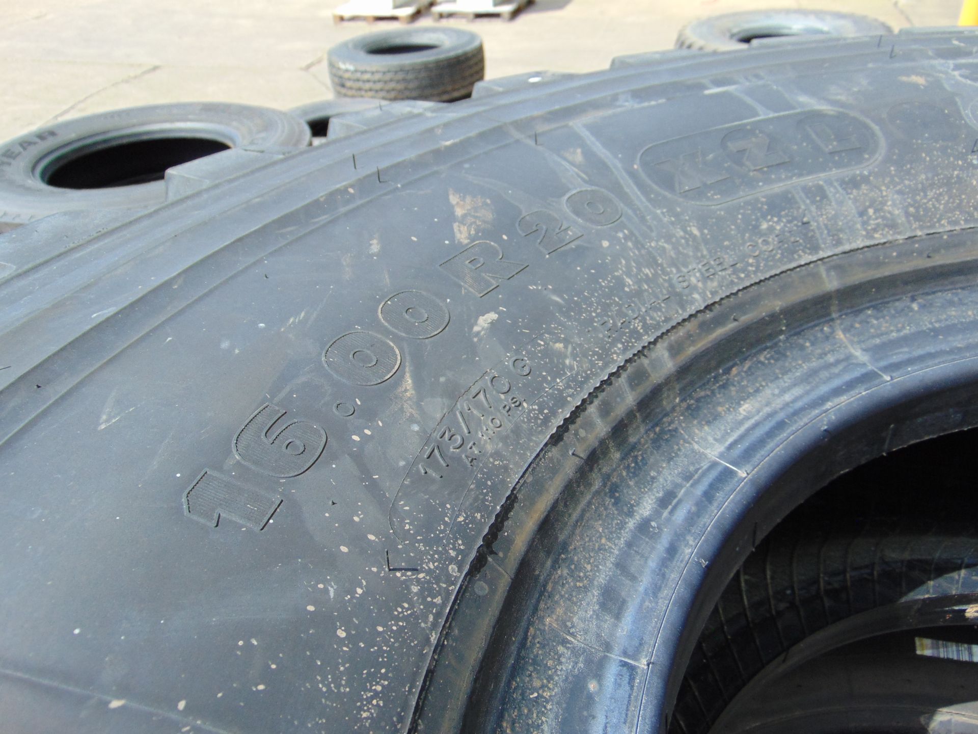 4x Michelin XZL 16.00 R20 Tyres - Bild 6 aus 6