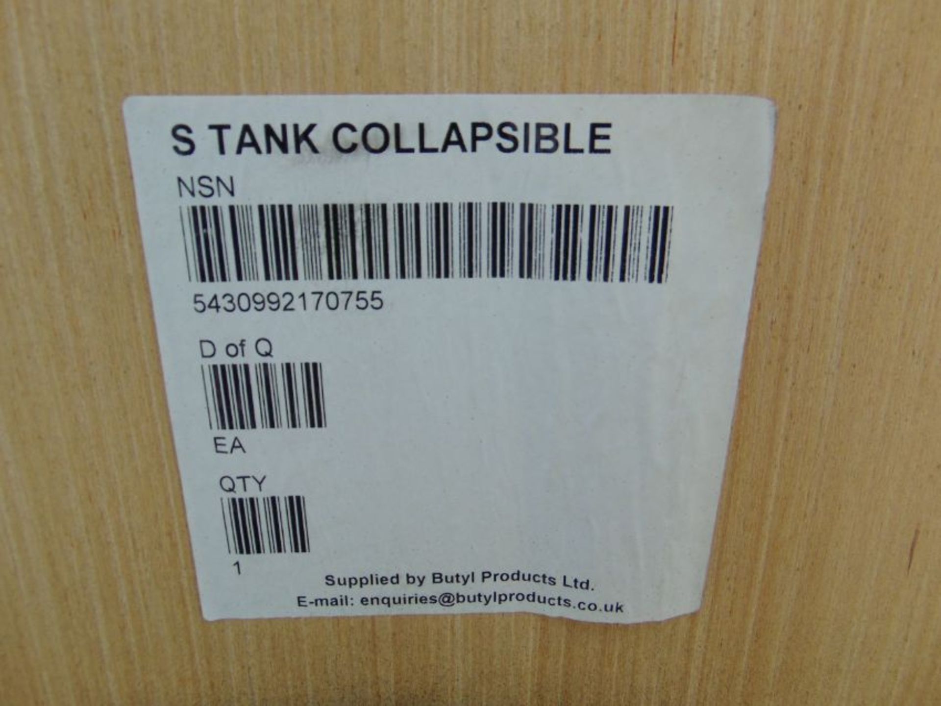 ** Unissued Brand New ** Butyl 12,000 Litre Flexible Bladder Tank - Image 18 of 18
