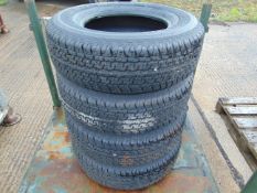 4x Bridgestone Dueler H/T 245/70 R16 Tyres