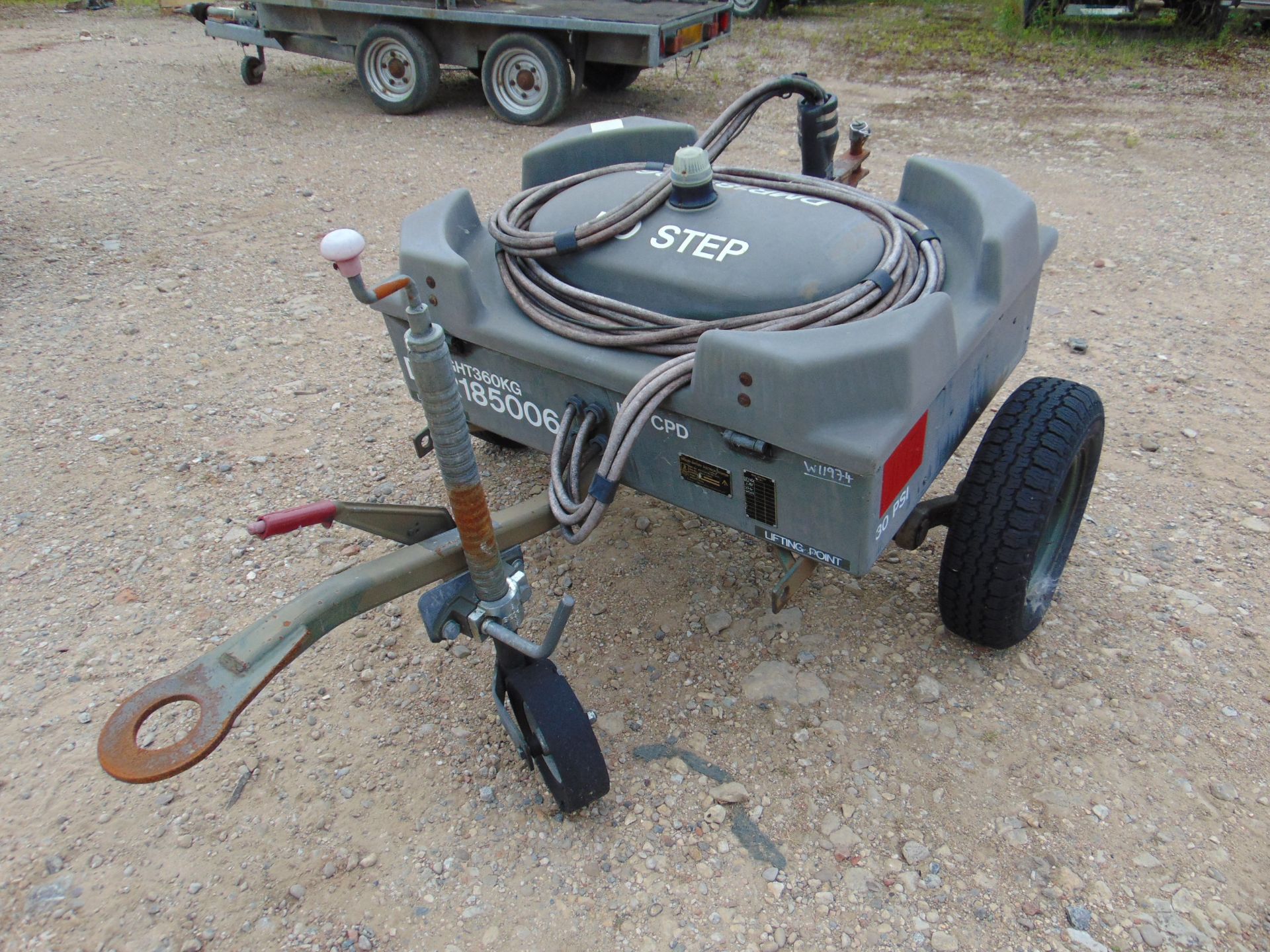 Aircraft Battery Electrical Starter Trolley c/w Batteries and Cables, From RAF