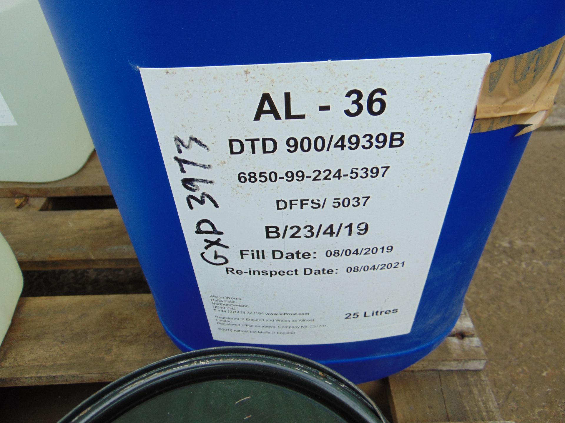 2x Unissued 25L Drums of AL-36 Windscreen Washing Solution - Image 2 of 2