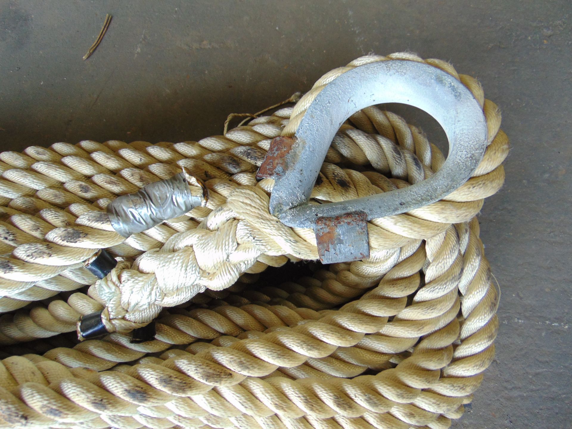 Large Heavy Duty Mooring Rope Unissued as shown - Image 3 of 4