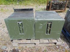 2 x MAN HX60 / HGV Lockable Side Locker Van, Truck, Trailer, Secure Tool boxes