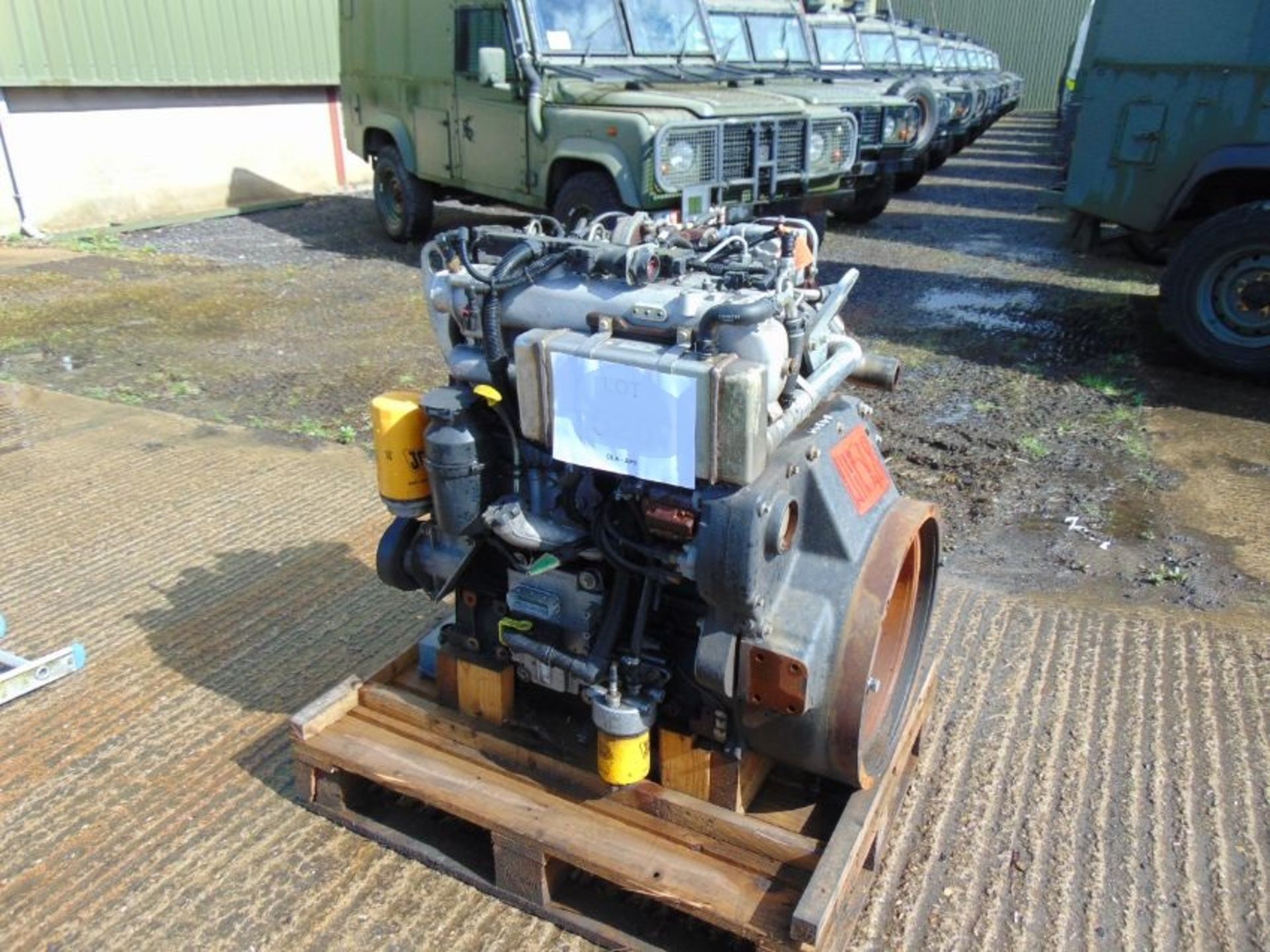 Perkins 4 Cylinder Turbo Diesel Engine for JCB - Image 2 of 9