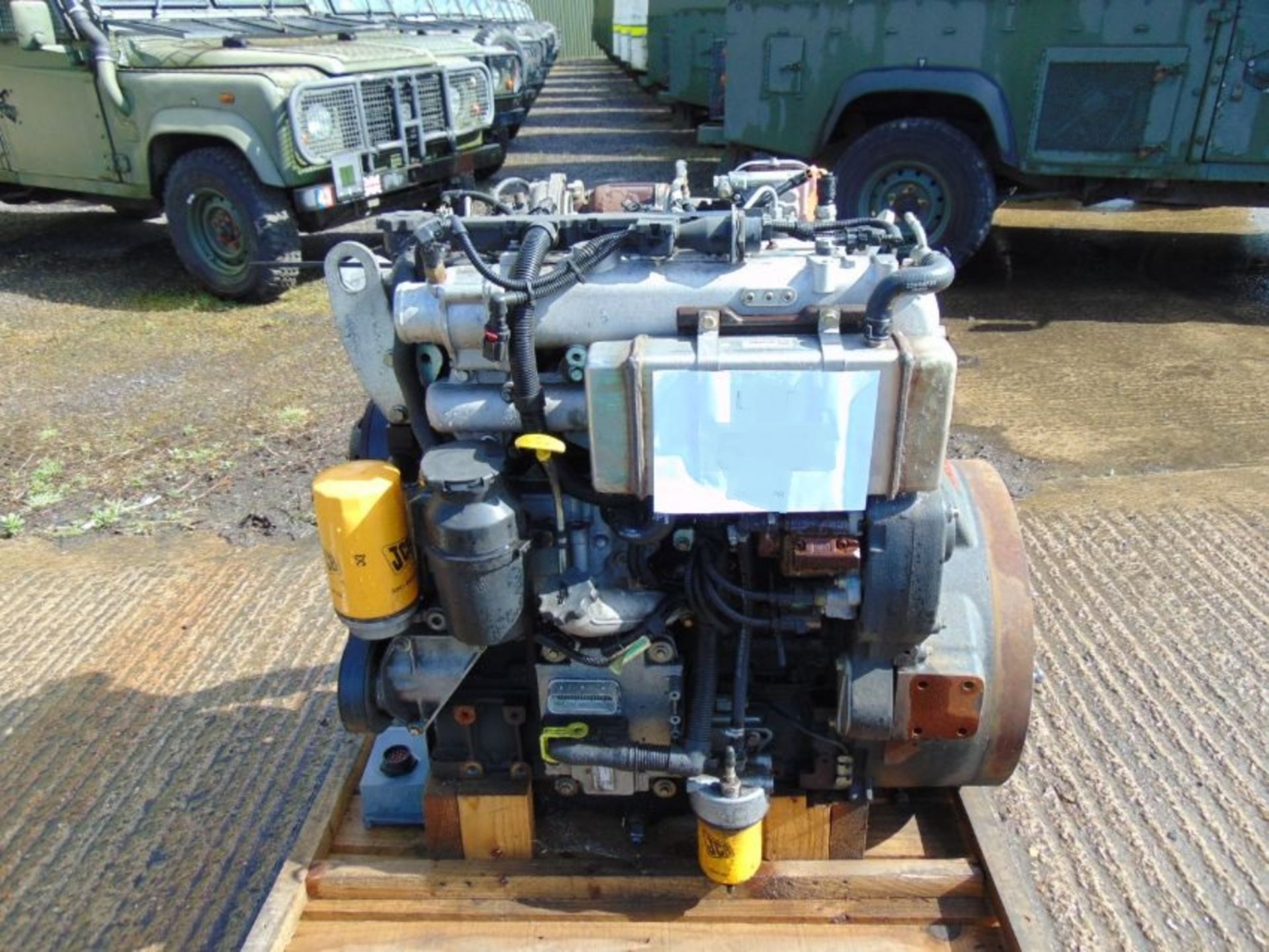 Perkins 4 Cylinder Turbo Diesel Engine for JCB - Image 3 of 9