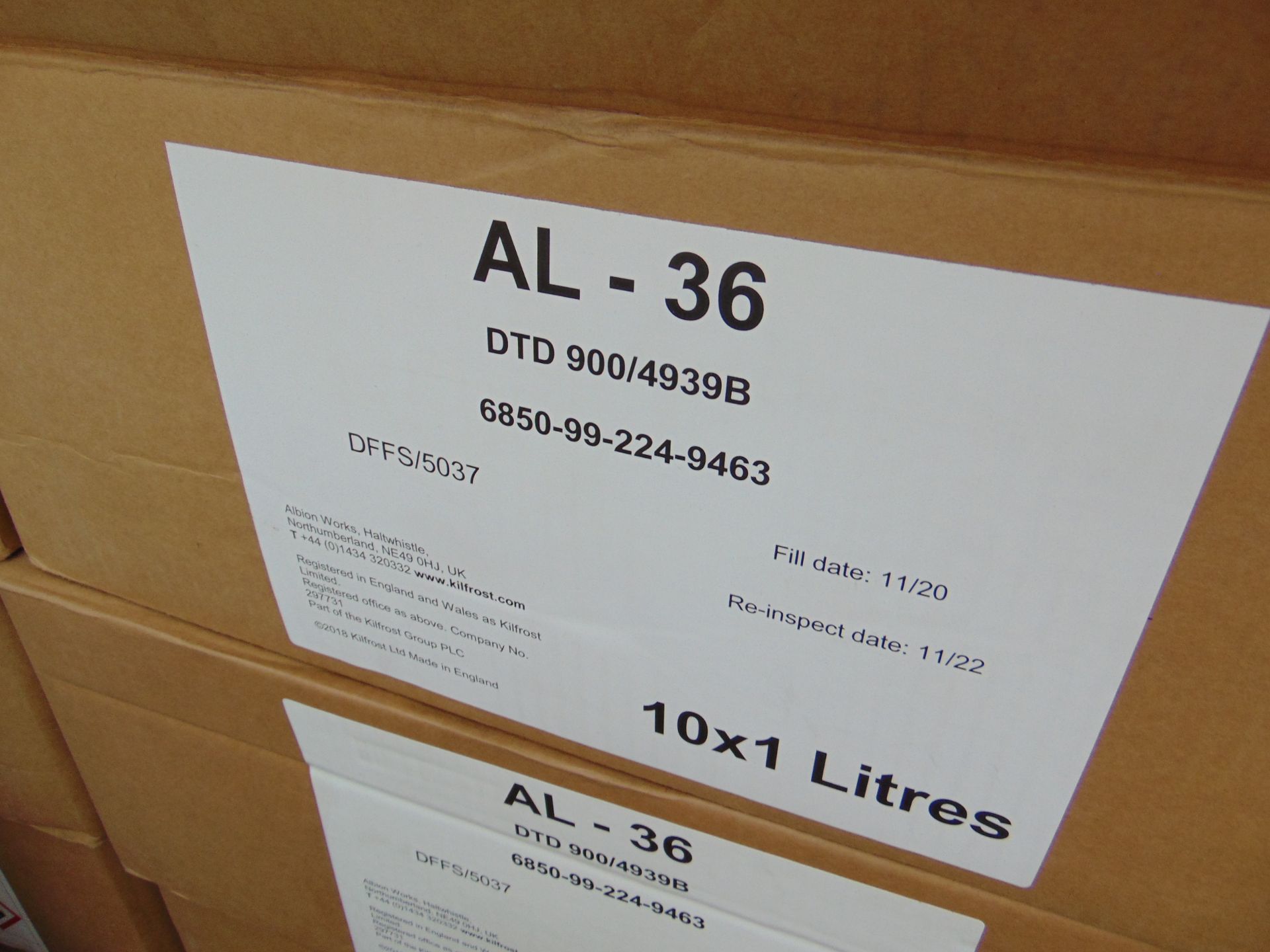60x Unissued 1L Drums of AL-36 Windscreen Washing Solution - Image 3 of 3