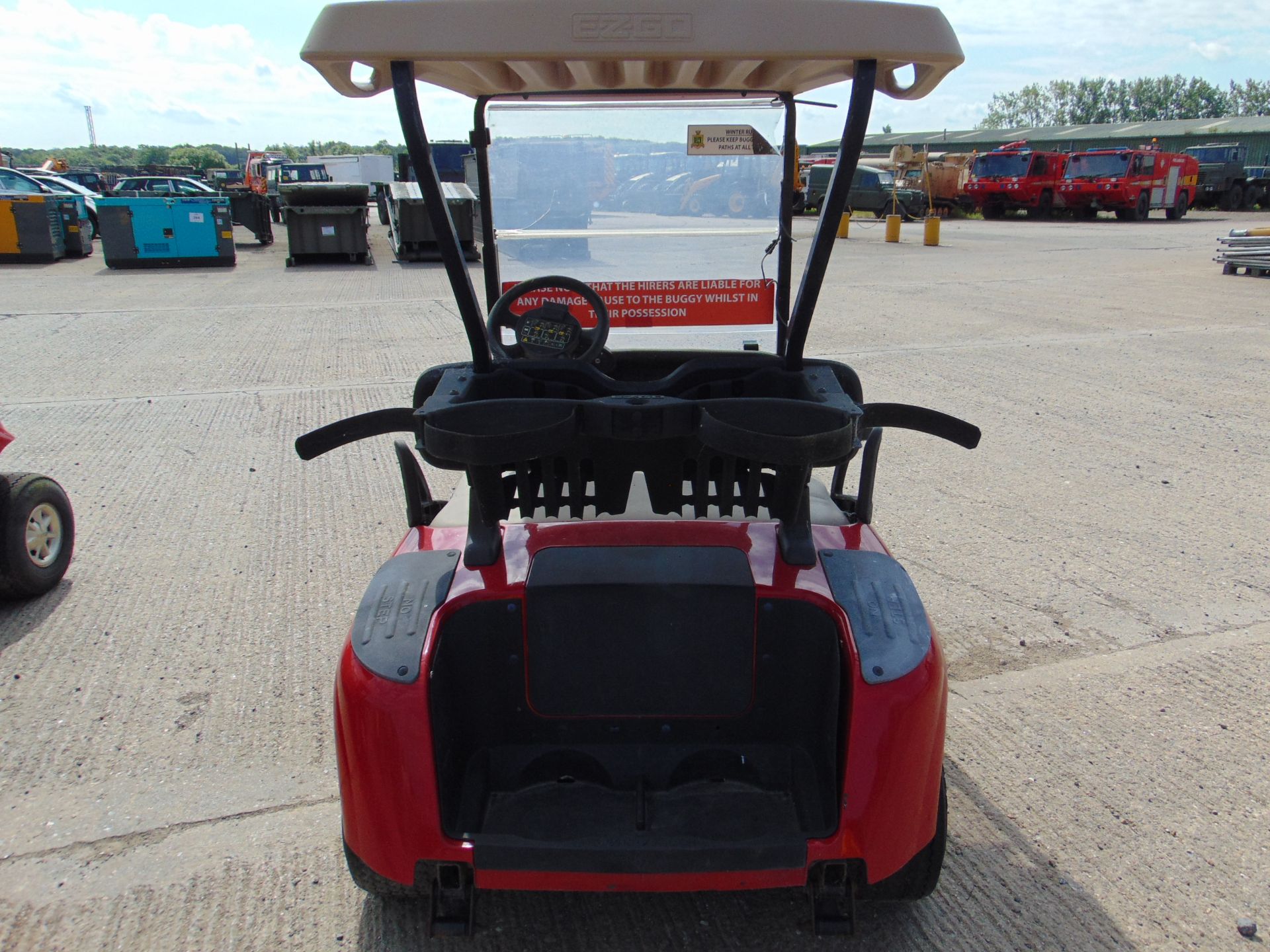 E-Z-GO 2 Seat Electric Golf Buggy as shown will need replacement batteries - Image 5 of 9