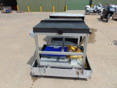 Steel Engineers Surface Plate on Aluminium bench in Large Transit Case 104 x 104 x 80 cms