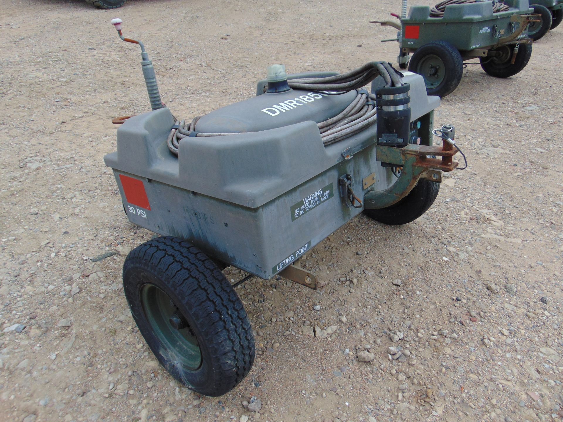 Aircraft Battery Electrical Starter Trolley c/w Batteries and Cables, From RAF - Image 2 of 7