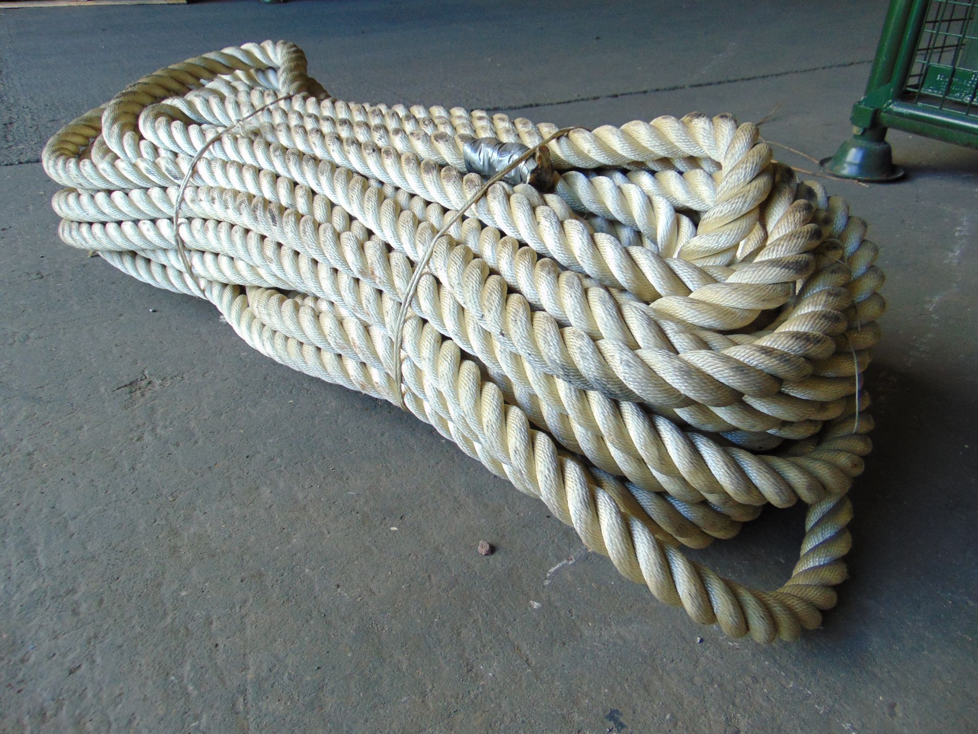 Large Heavy Duty Mooring Rope Unissued as shown - Image 2 of 4