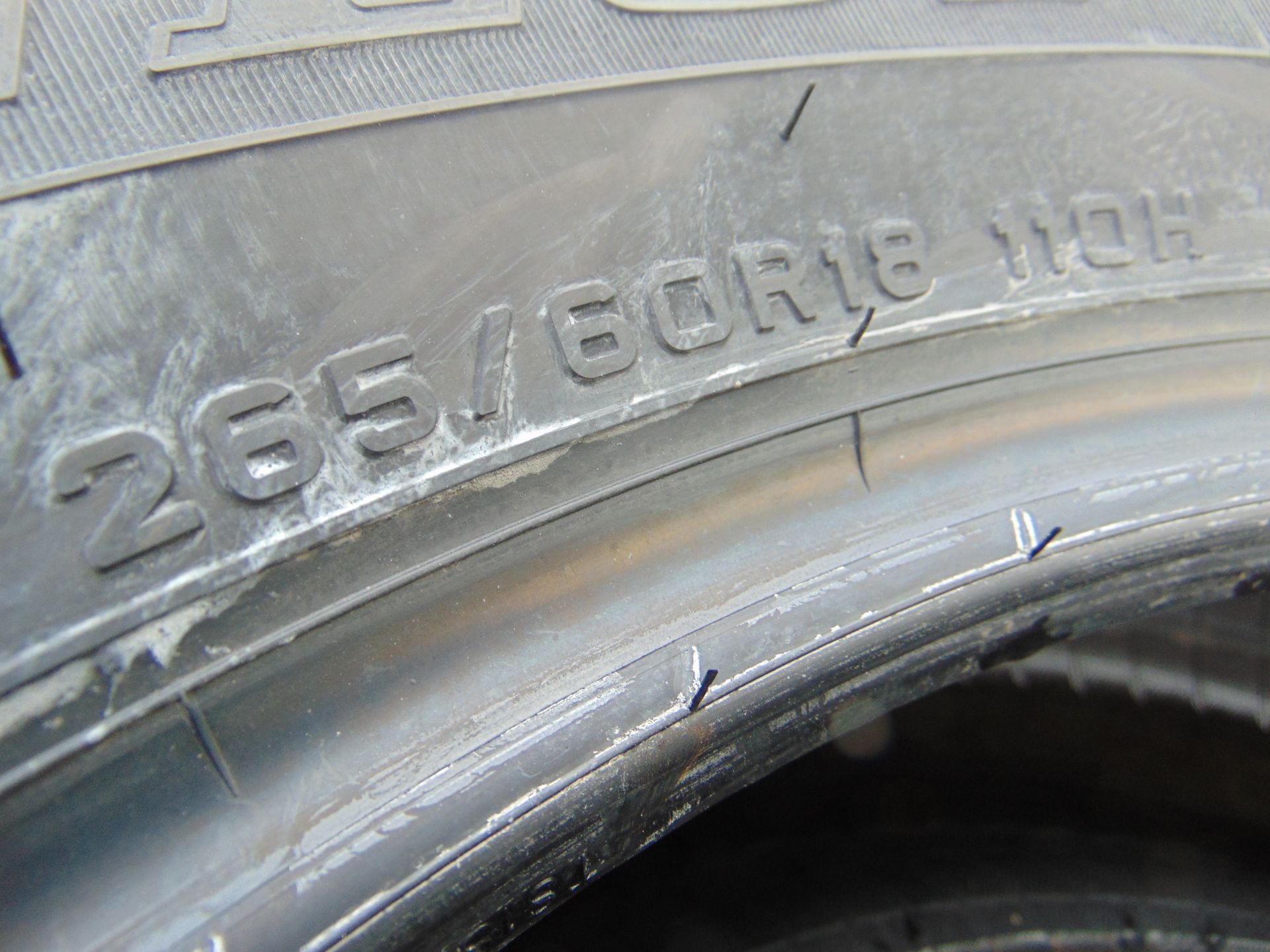 4x Dunlop AT20 Grandtrek 265/60 R18 Tyres - Image 6 of 6