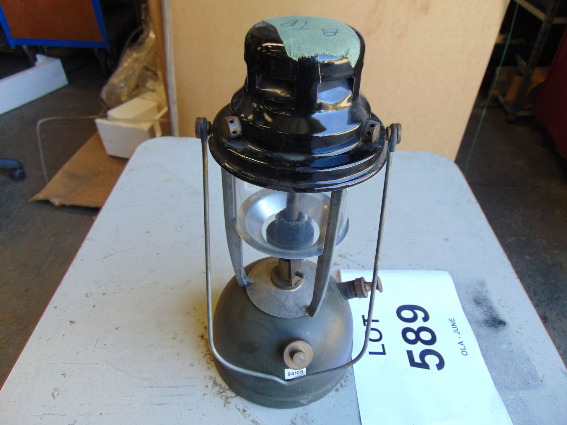 1x British Army Hurricane Lamps as shown - Image 2 of 3