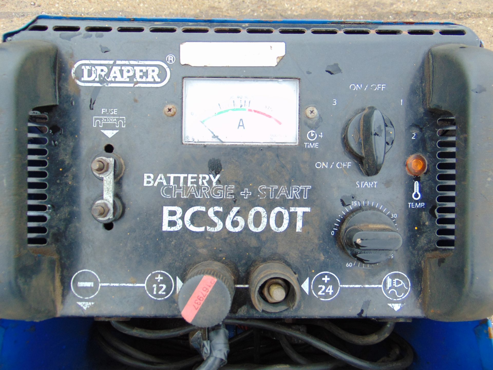 Draper BCS600T Battery Starter/Charger - Bild 3 aus 6