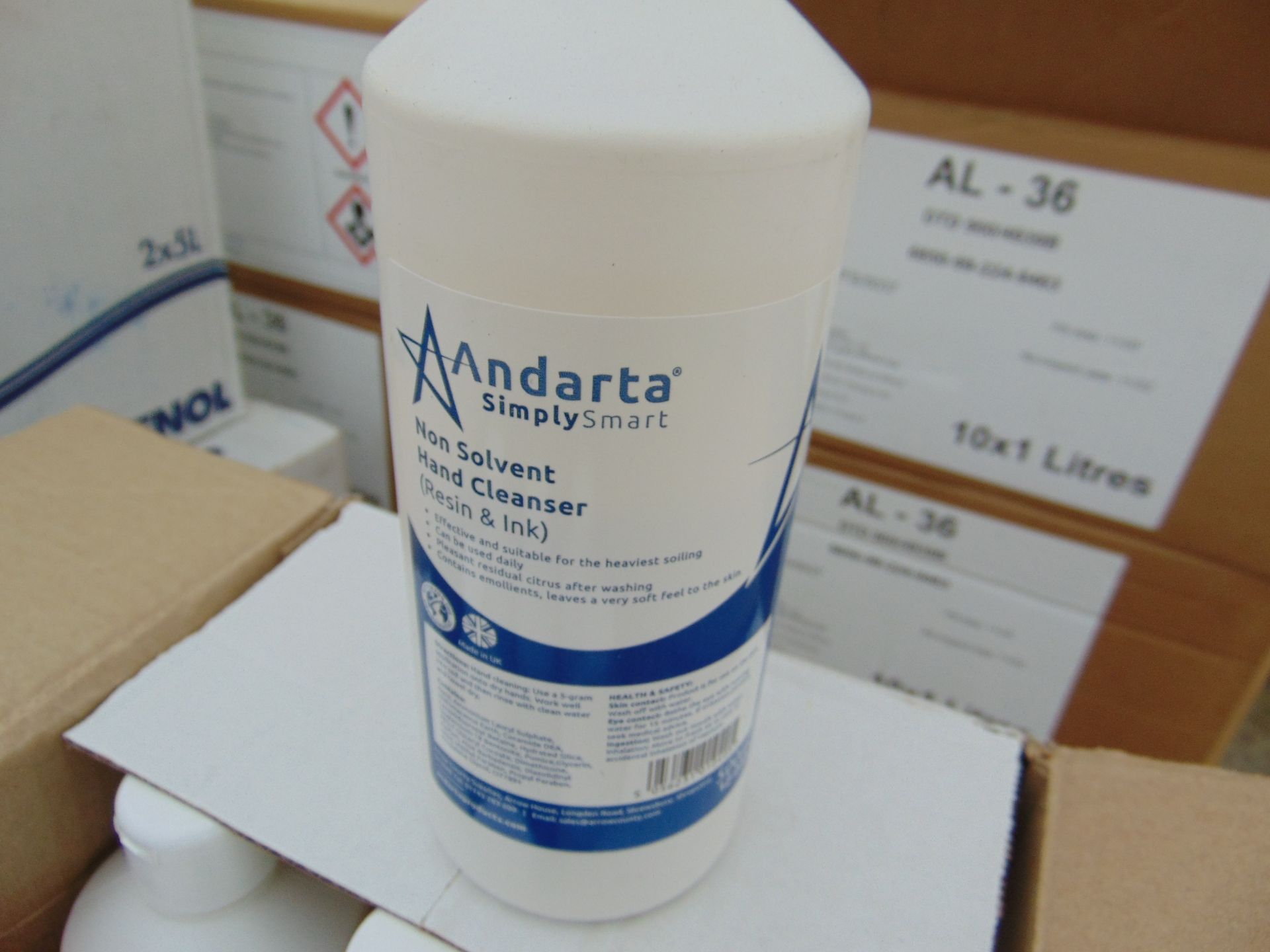 24x Unissued 500ml Andarta Smart Hand Cleaner for Resin & Ink - Image 2 of 2