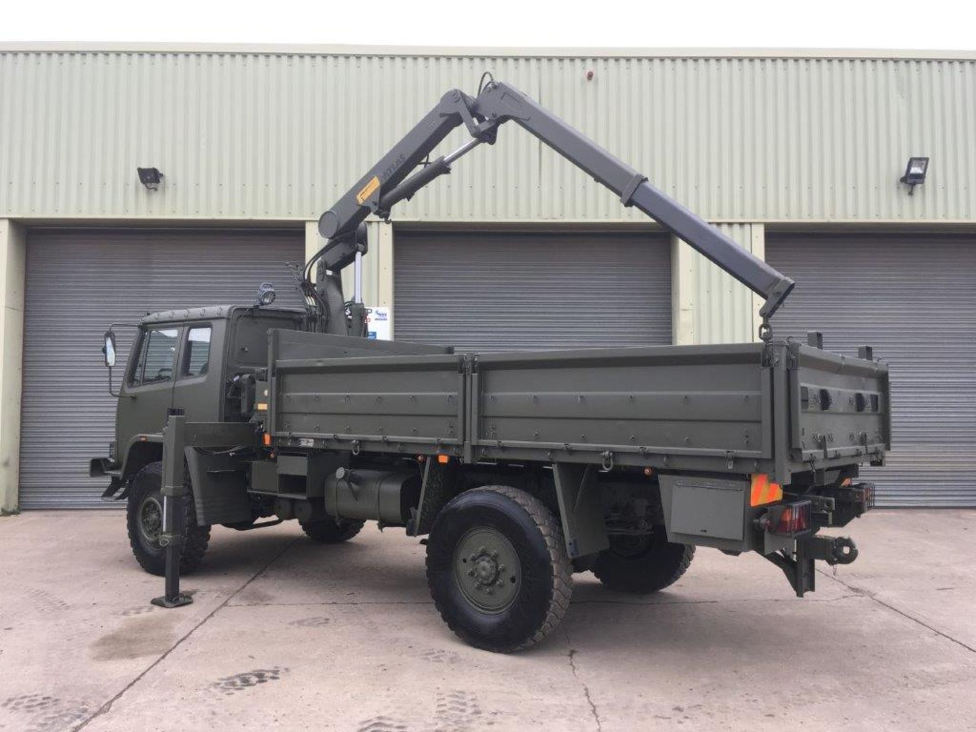 Leyland DAF 4X4 Truck complete with Atlas Crane - Image 15 of 20