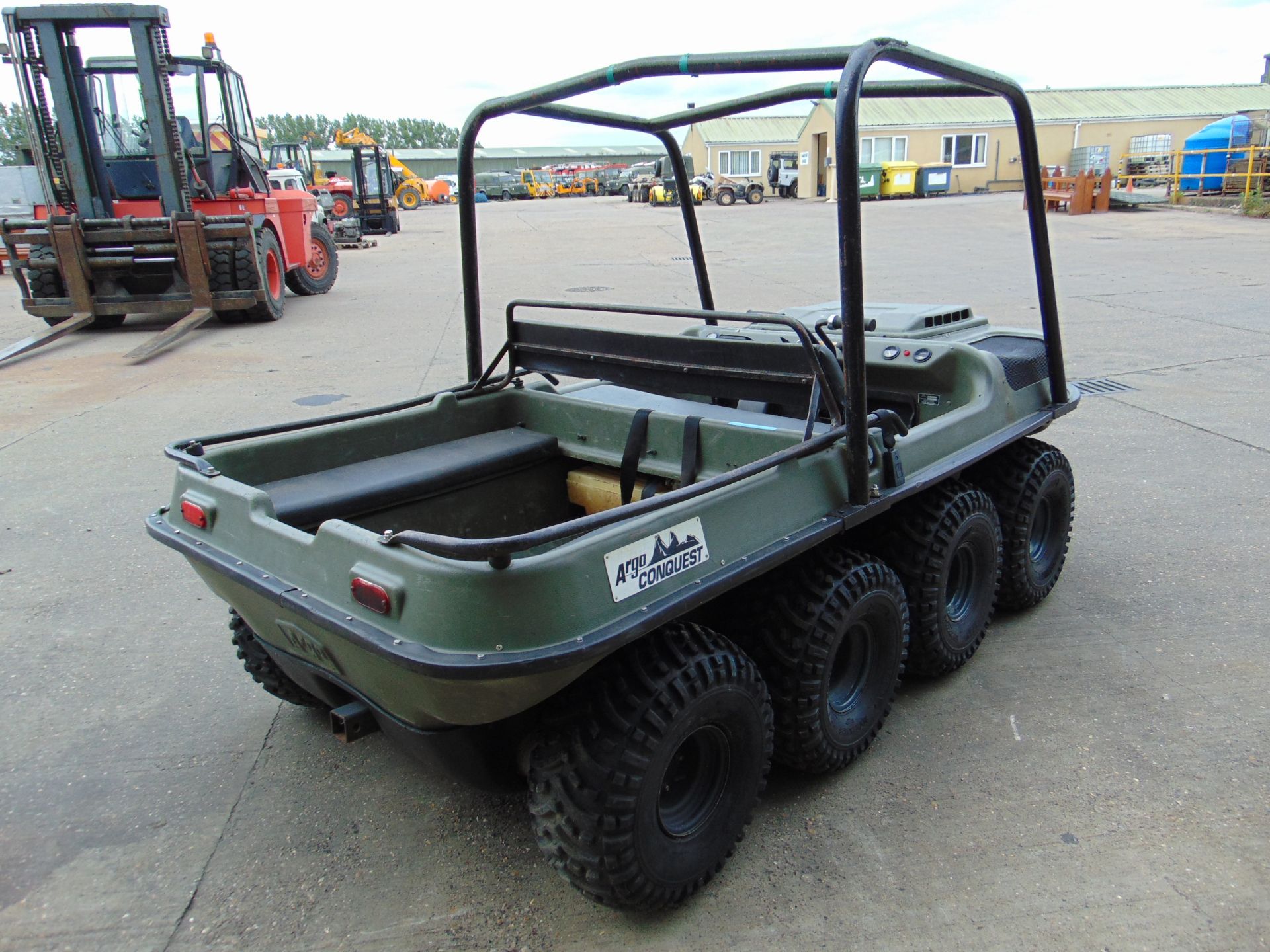 Argocat 8x8 Conquest Amphibious ATV c/w Roll Cage ONLY 541 HOURS! - Image 8 of 18