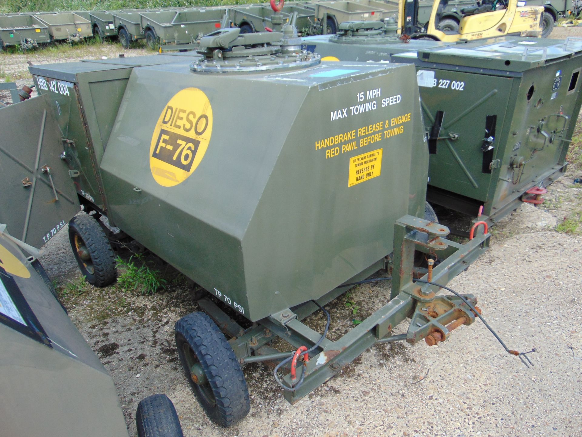 Mk4 Fuel Replenishment Trolley from RAF - Image 2 of 8