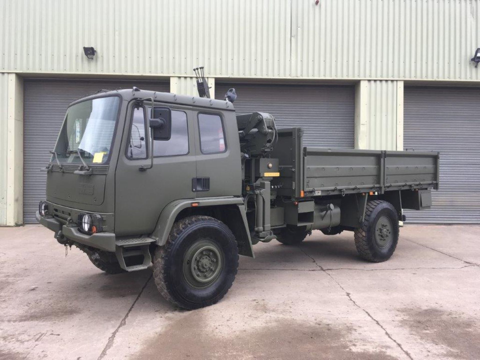 Leyland DAF 4X4 Truck complete with Atlas Crane - Image 3 of 20