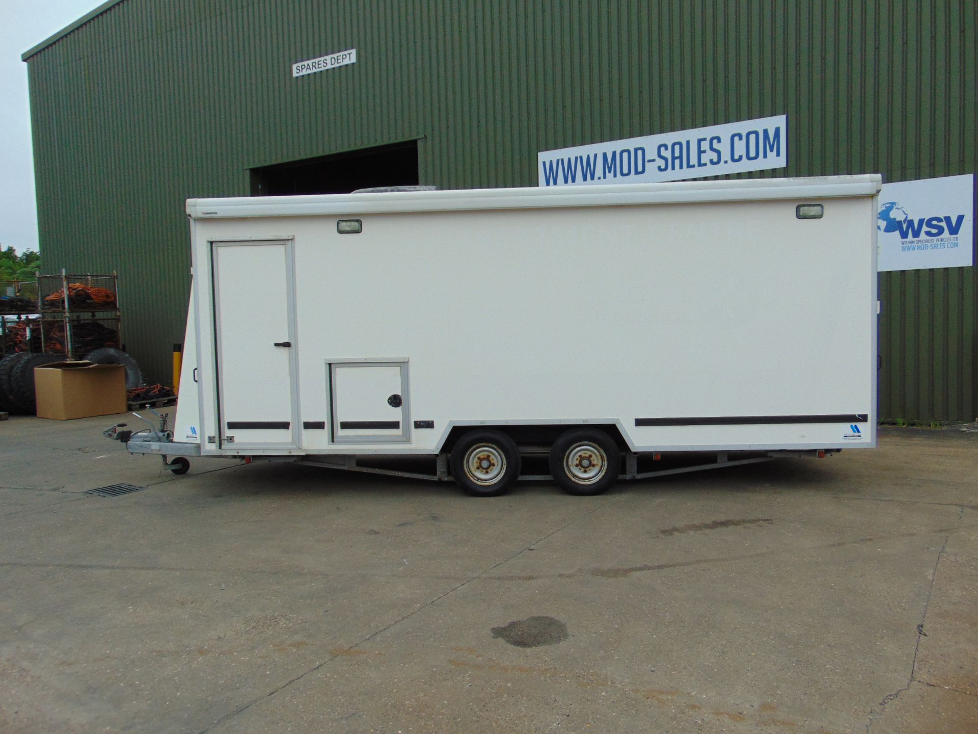 St Johns Ambulance a Marco Twin Axle Box Trailer / Welfare / Medical Treatment Unit - Image 8 of 47