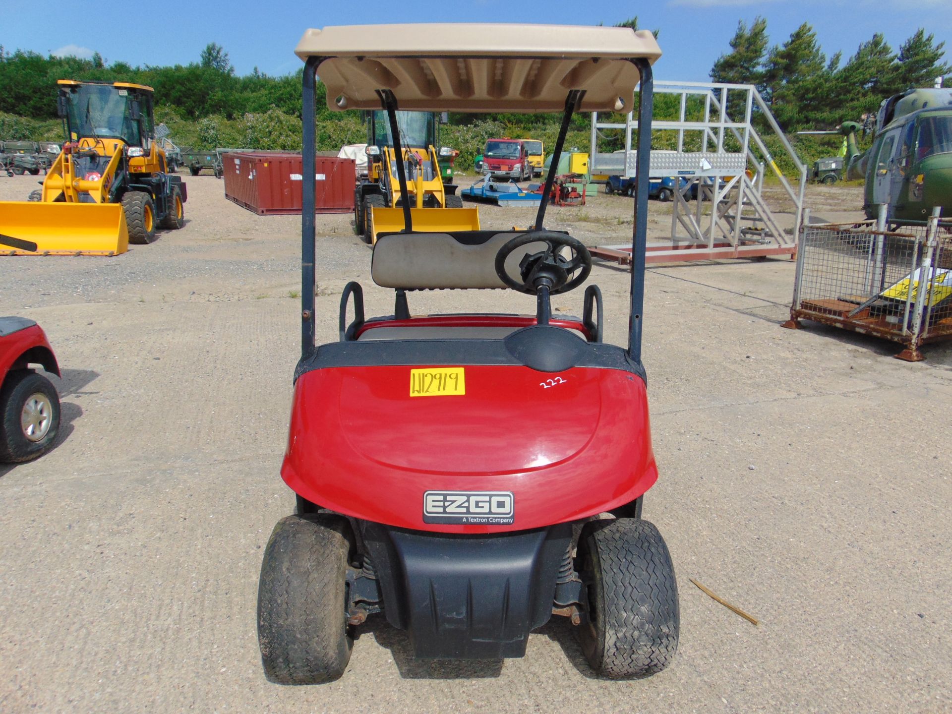 E-Z-GO 2 Seat Electric Golf Buggy as shown will need replacement batteries - Image 2 of 9