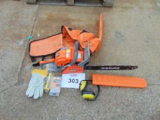New and Unissued 2022 ESKDE Model CS58S Chain Saw c/w kit spare tools etc
