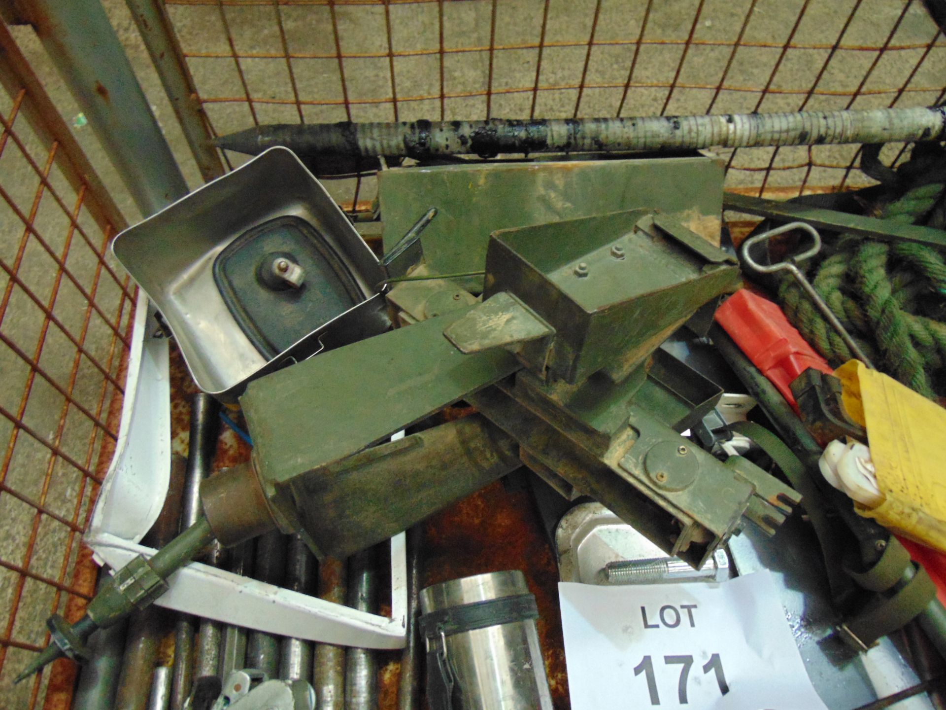 1 x Stillage of FV Spares and Equipment inc Gun mounts, Track Equ Etc - Image 3 of 5