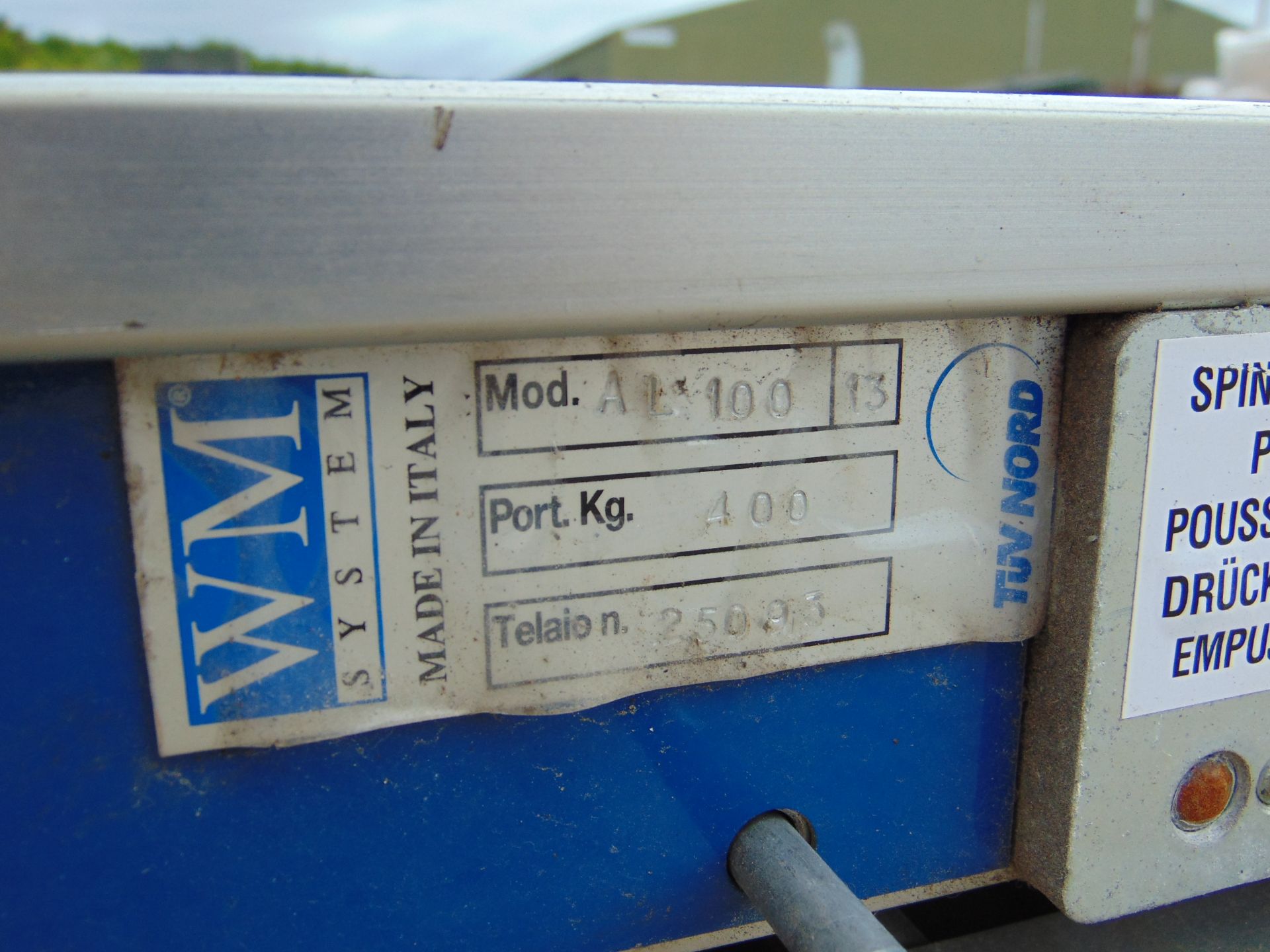 WM System AL100 Folding Aluminium Loading Ramp - Image 7 of 8