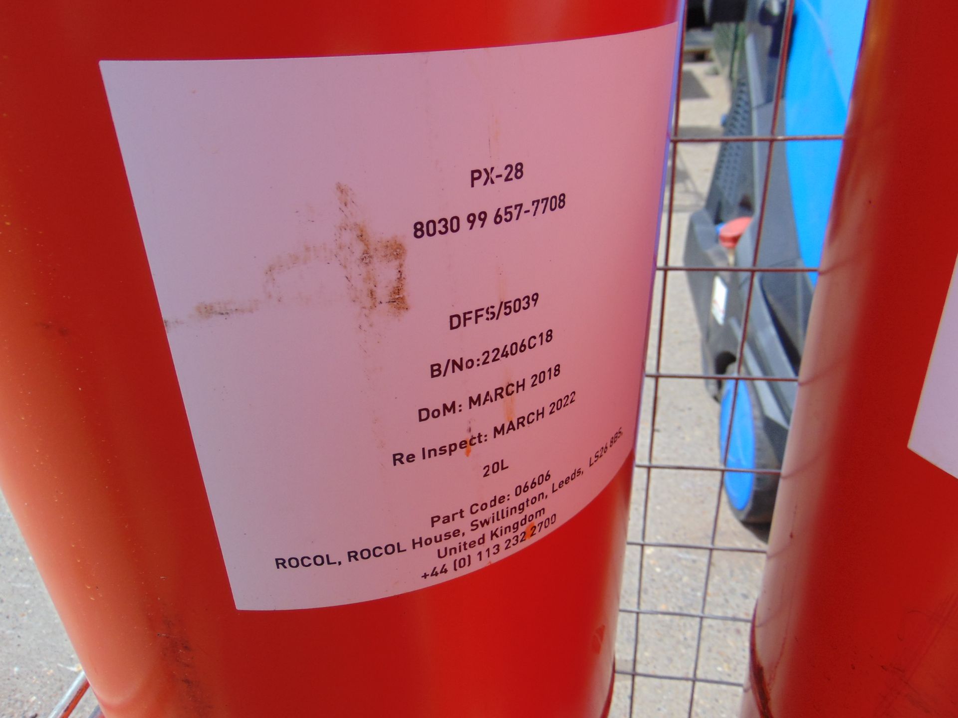 10x Unused 20L Drums of PX-28 Corrosion Inhibitor - Image 2 of 2